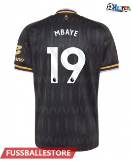 Günstige Aston Villa Ibrahim Mbaye #19 Auswärtstrikot 2026-27 Kurzarm